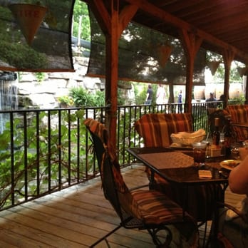 Cabernet Grill - View from the patio - Seafood Near Me - Fredericksburg, Texas