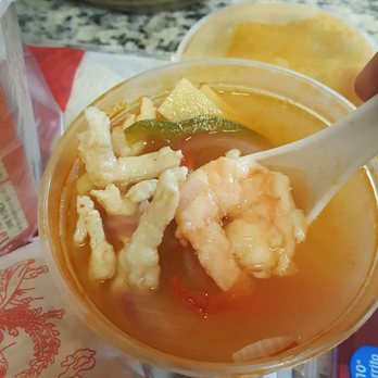 Jin's Garden - Tom Yum soup. Tasted like straight vinegar. I couldn't eat any of it. - Chinese Near Me - Stafford, Virginia Jin's Garden - Tom Yum soup. Tasted like straight vinegar. I couldn't eat any of it. - Chinese Near Me - Stafford, Virginia