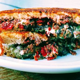 Portabella and Olive Melt. A+