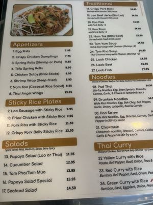 Menu photo 1 Love & Thai Fresno, CA