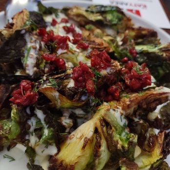 Zaytinya - Crispy Brussels Afelia - Greek Near Me - Washington, DC, District of Columbia