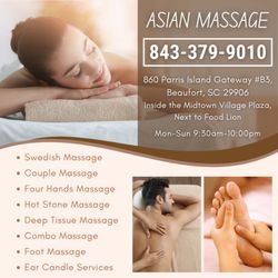 Asian Massage - Walk-in & Appointment Welcome