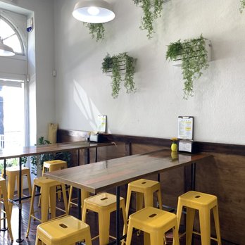 Empanada Kitchen - Indoor table - Empanadas Near Me - San Diego, California Empanada Kitchen - Indoor table - Empanadas Near Me - San Diego, California