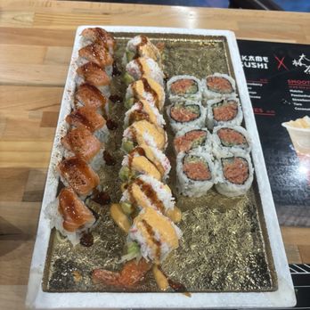 Akame Sushi - King Kong Roll, Spicy Tuna Roll - Sushi Bars Near Me - Roseville, California Akame Sushi - King Kong Roll, Spicy Tuna Roll - Sushi Bars Near Me - Roseville, California