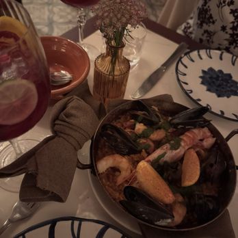 Dalia - seafood paella - Tapas/Small Plates Near Me - Boston, Massachusetts Dalia - seafood paella - Tapas/Small Plates Near Me - Boston, Massachusetts