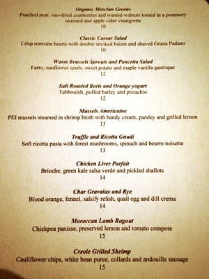 Menu photo 2 Seasons Restaurant Oakville, ON Menu photo 2 Seasons Restaurant Oakville, ON