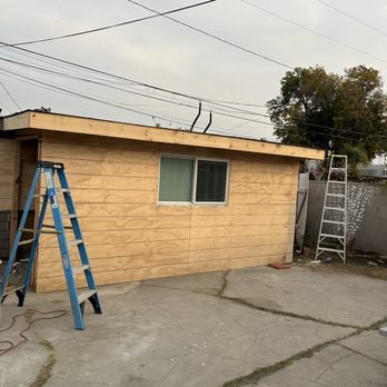 Services On Mo - Before painting with just framing and siding done. 16x6 ft extend to back home. - General Contractors Near Me Services On Mo - Before painting with just framing and siding done. 16x6 ft extend to back home. - General Contractors Near Me