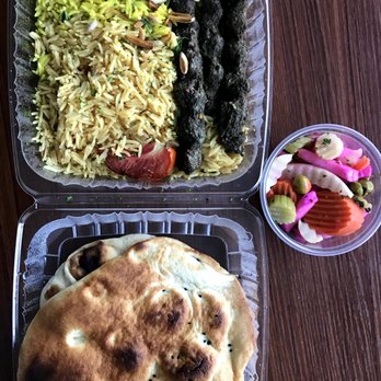 Al Bawadi Grill - Kufta kabab $15.99. Comes with pita and pickled veggies - Mediterranean Near Me - Bridgeview, Illinois