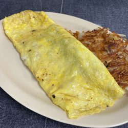 Wildey's Country Diner - Veggie and cheese omelette