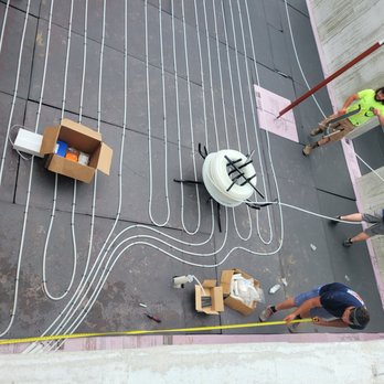 Adams Inline Plumbing - In floor heating for a new basement - Plumbing Near Me