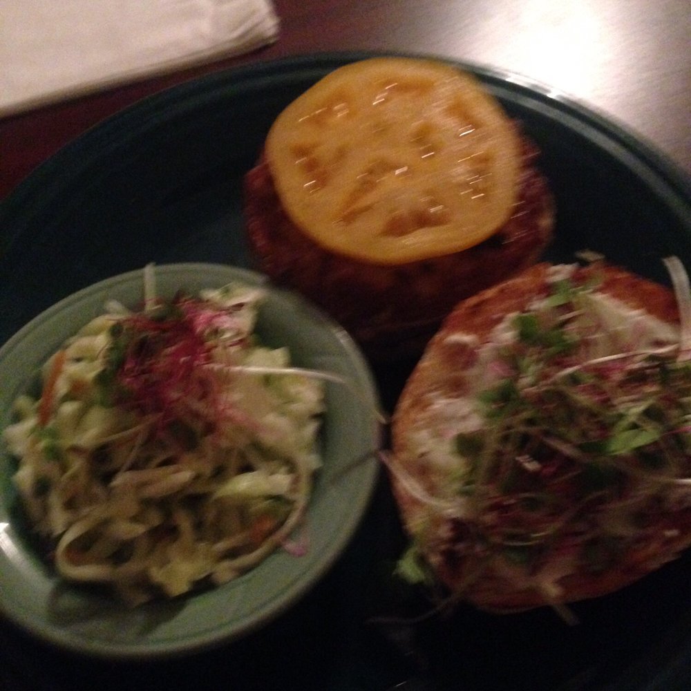The Honu - Blurry turkey burger and cole slaw - Hawaiian Near Me - Dunedin, Florida The Honu - Blurry turkey burger and cole slaw - Hawaiian Near Me - Dunedin, Florida