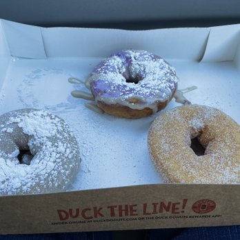 Duck Donuts - French toast, maple/blueberry pancake, and sugar & cinnamon. - Donuts Near Me - Chandler, Arizona