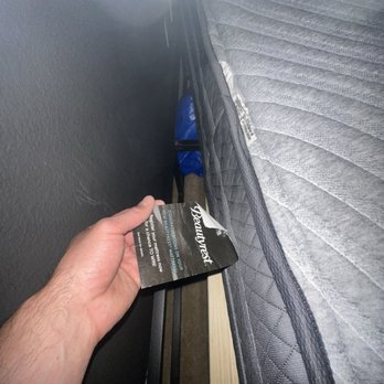 Mattress Firm Fort Apache - You'll notice the legal tag was cut just right of this tag (by mover) - Mattresses Near Me - Las Vegas, Nevada Mattress Firm Fort Apache - You'll notice the legal tag was cut just right of this tag (by mover) - Mattresses Near Me - Las Vegas, Nevada