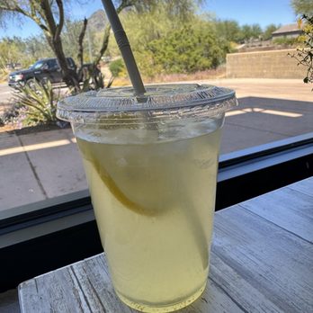 Organic Bread Cafe - Freshly made lemonade - not the bottled stuff! Made with love, lemons, and agave. - Cafes Near Me - Scottsdale, Arizona