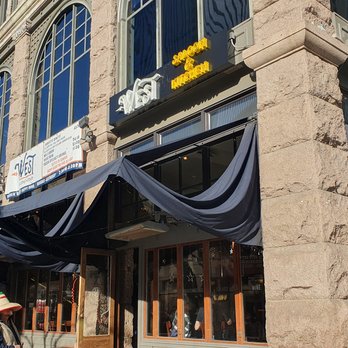 West Saloon & Kitchen  - view from the outside - American Near Me - Denver, Colorado