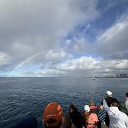 Pink Sails Waikiki - Full rainbow