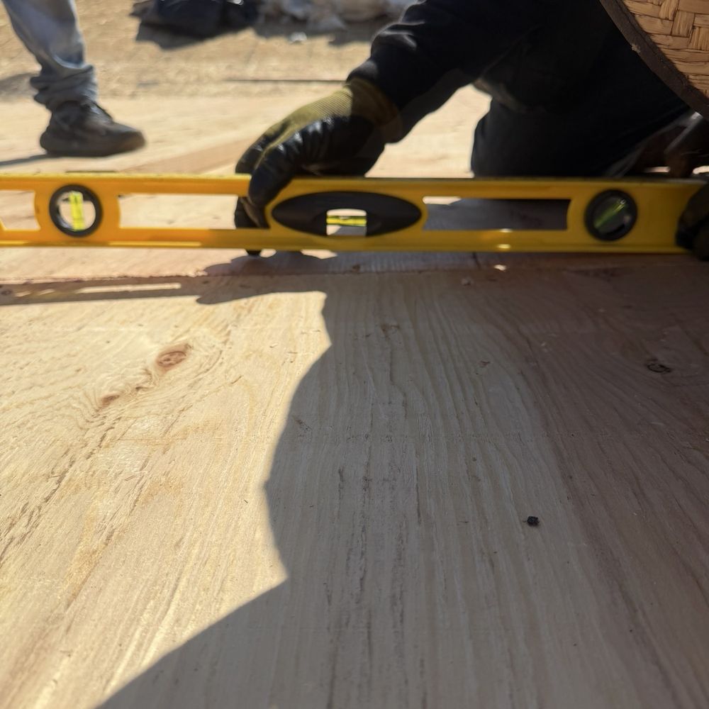 My Way Roofing - Demonstrating the slope angle - Roofing Near Me - Reseda, California My Way Roofing - Demonstrating the slope angle - Roofing Near Me - Reseda, California