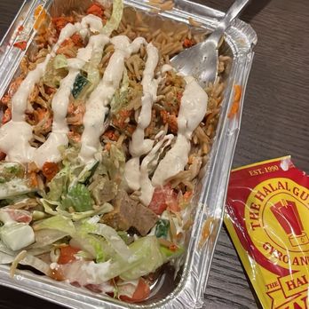 Shah’s Halal- Boston - Luckily I had white sauce from halal guys - Halal Near Me - Boston, Massachusetts Shah’s Halal- Boston - Luckily I had white sauce from halal guys - Halal Near Me - Boston, Massachusetts