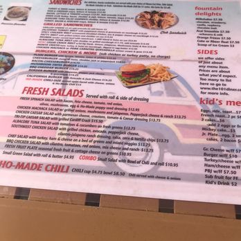 101 Diner - Menu - Diners Near Me - Encinitas, California