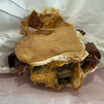 Sax Grille - Smoked Cheddar Bacon Burger - Burgers Near Me - Fort Walton Beach, Florida Sax Grille - Smoked Cheddar Bacon Burger - Burgers Near Me - Fort Walton Beach, Florida