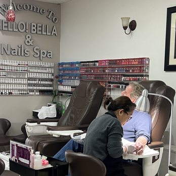 Hello Bella Nail & Spa - Many male clients enjoy the mani, pedi - Nail Salons Near Me - San Diego, California Hello Bella Nail & Spa - Many male clients enjoy the mani, pedi - Nail Salons Near Me - San Diego, California