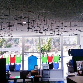 Power2Sustain - Our Office! Over our heads is an inspiring art piece made out of recycled aluminum. - Community Service/Non-Profit Near Me - Santa Cruz, California Power2Sustain - Our Office! Over our heads is an inspiring art piece made out of recycled aluminum. - Community Service/Non-Profit Near Me - Santa Cruz, California