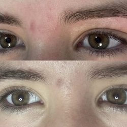 Skin Care By Dorothy - Eyebrow wax on teen, perfect subtle shape.