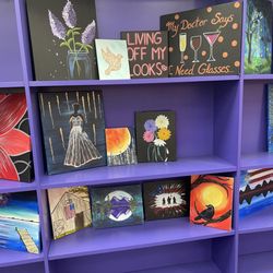 Paint And Sip - Choose a painting to paint wall 4