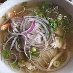Build Create Your Own Pho - chicken meatballs and shrimp
