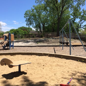 Jacob Park - Train passing - Playgrounds Near Me - Chicago, Illinois