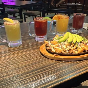 Maclovia - Fries; michelada flight - Mexican Near Me - South Gate, California Maclovia - Fries; michelada flight - Mexican Near Me - South Gate, California