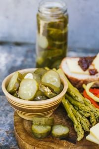 Copper Pot & Wooden Spoon by null