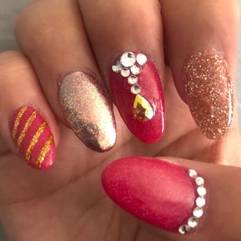 Super Nails & Spa - My beautiful nails done for my birthday - Nail Salons Near Me - Surprise, Arizona