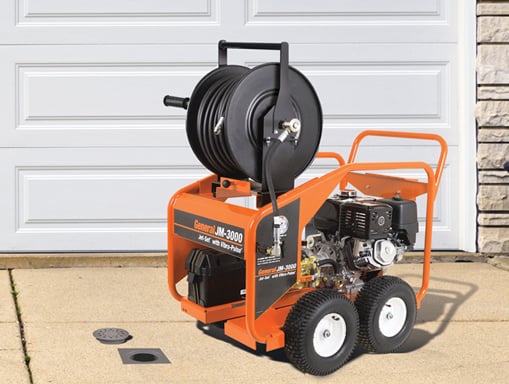 Slide of Mike's Drain Service