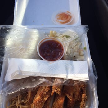 Mark's Place - Nicely packed food to go!  Before leaving the island!  Taste excellent! - Hawaiian Near Me - Lihue, Hawaii
