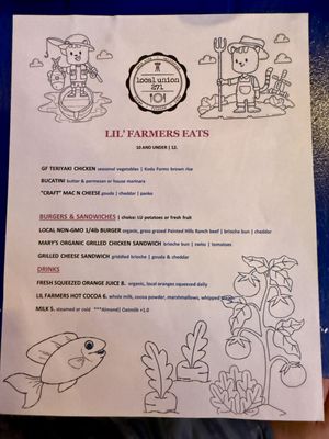 Menu photo 1 Local Union 271 Palo Alto, CA