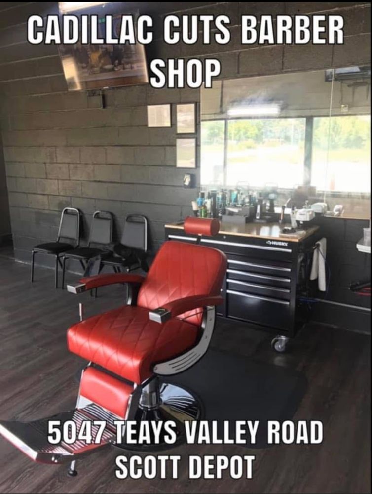 Cadillac Cutz Barber Shop Logo