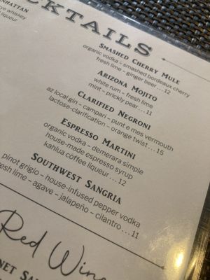 Menu photo 8 The Clinkscale Jerome, AZ