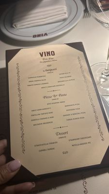 Menu photo 1 Carbone Dallas Dallas, TX