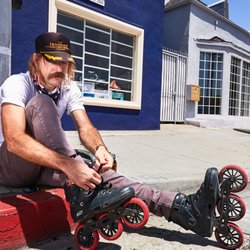 Intuition Skate Shop-Santa Monica - YES, Intuition carries big wheel blades from Powerslide, RB, Seba, FR, and more.