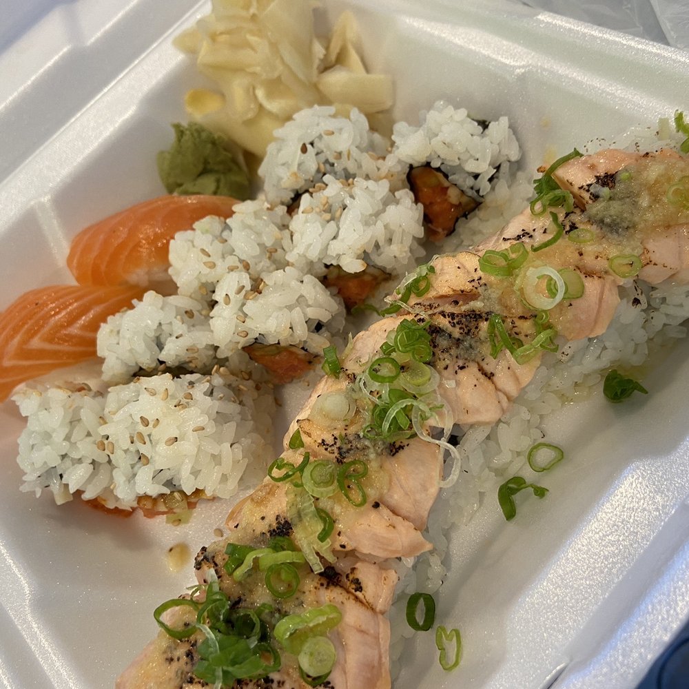 Sushi Teri - Garlic Salmon Roll, Spicy Tuna Roll, Salmon Sushi - Japanese Near Me - Costa Mesa, California Sushi Teri - Garlic Salmon Roll, Spicy Tuna Roll, Salmon Sushi - Japanese Near Me - Costa Mesa, California