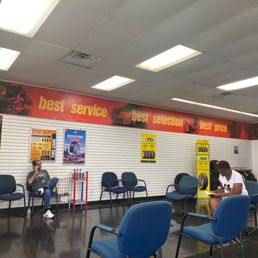 Customer waiting room