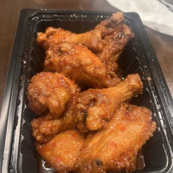 Bamboo - SWEET THAI CHILI wings - Chinese Near Me - San Antonio, Texas