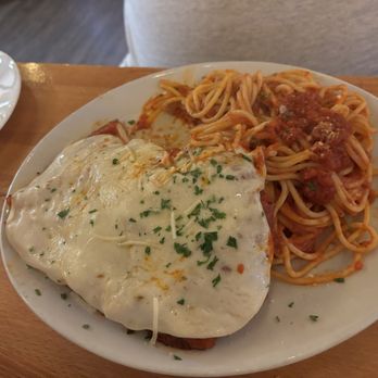 West Chester Pizza Cafe - Chicken Parm with spaghetti. - Pizza Near Me - West Chester, Pennsylvania West Chester Pizza Cafe - Chicken Parm with spaghetti. - Pizza Near Me - West Chester, Pennsylvania