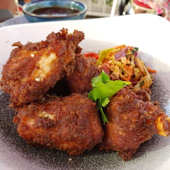 Lamplight Lounge - Crispy Piggy Wings (with no sauce) - New American Near Me - Anaheim, California Lamplight Lounge - Crispy Piggy Wings (with no sauce) - New American Near Me - Anaheim, California