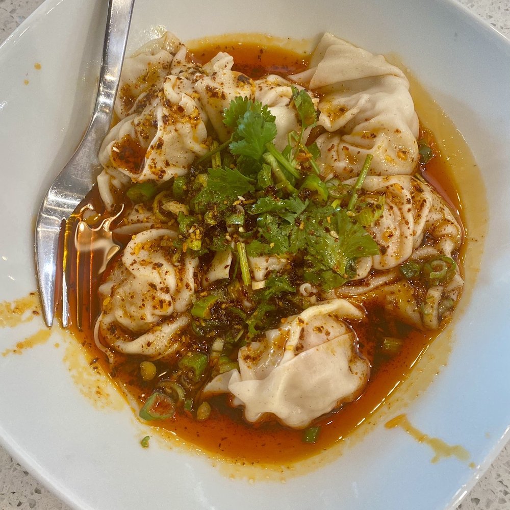 Pan Dumpling House - Wonton with Chili Oil - Chinese Near Me - Corona, California
