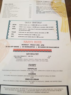 Menu photo 4 El Pico Mexican Restaurant Independence, MO Menu photo 4 El Pico Mexican Restaurant Independence, MO