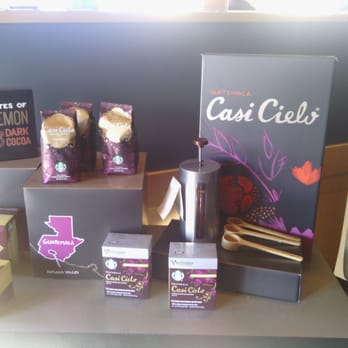 Starbucks - New Guatemala Casi Cielo coffee with lemon and dark chocolate notes...I wanna try it. - Coffee & Tea Near Me - Fairfax, Virginia Starbucks - New Guatemala Casi Cielo coffee with lemon and dark chocolate notes...I wanna try it. - Coffee & Tea Near Me - Fairfax, Virginia
