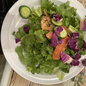 Grill House Cafe - Salad that came with the salmon kabob. - Persian/Iranian Near Me - San Diego, California Grill House Cafe - Salad that came with the salmon kabob. - Persian/Iranian Near Me - San Diego, California
