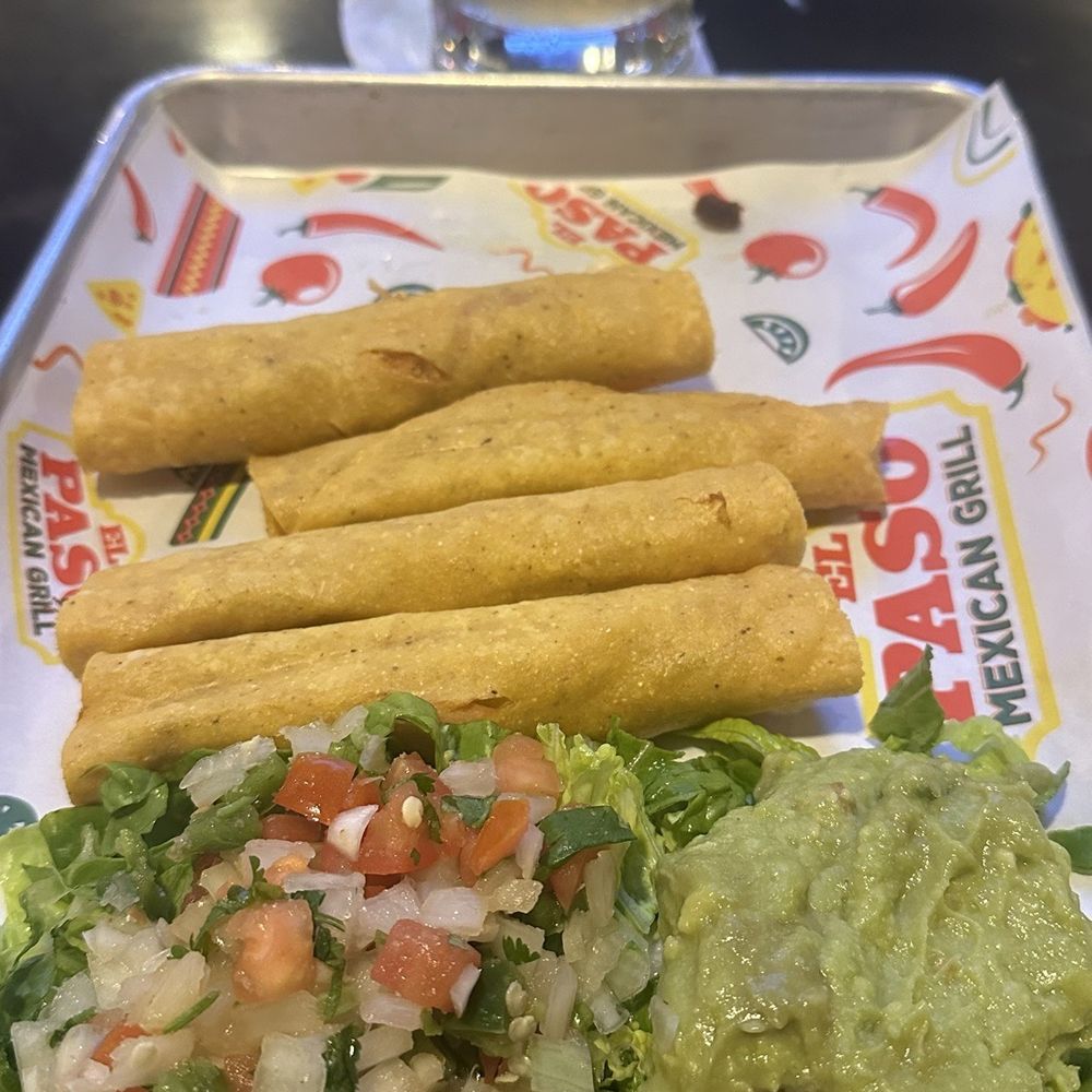 El Paso Mexican Grill - Chicken Flautas, delicious! - Mexican Near Me - Slidell, Louisiana